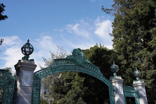 August 20 2023, Sather Gate at the University of California, Berkeley