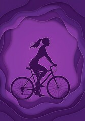 Purple Haze Rider AI Generated