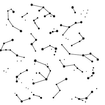 Abstract Black And White Network Pattern