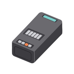 Isometric Pixelated Grey Device