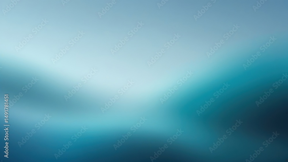 Poster abstract blurred background with shades of blue and white, creating a soft and calming effect for va