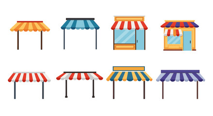 Assortment of Market Stall Canopies