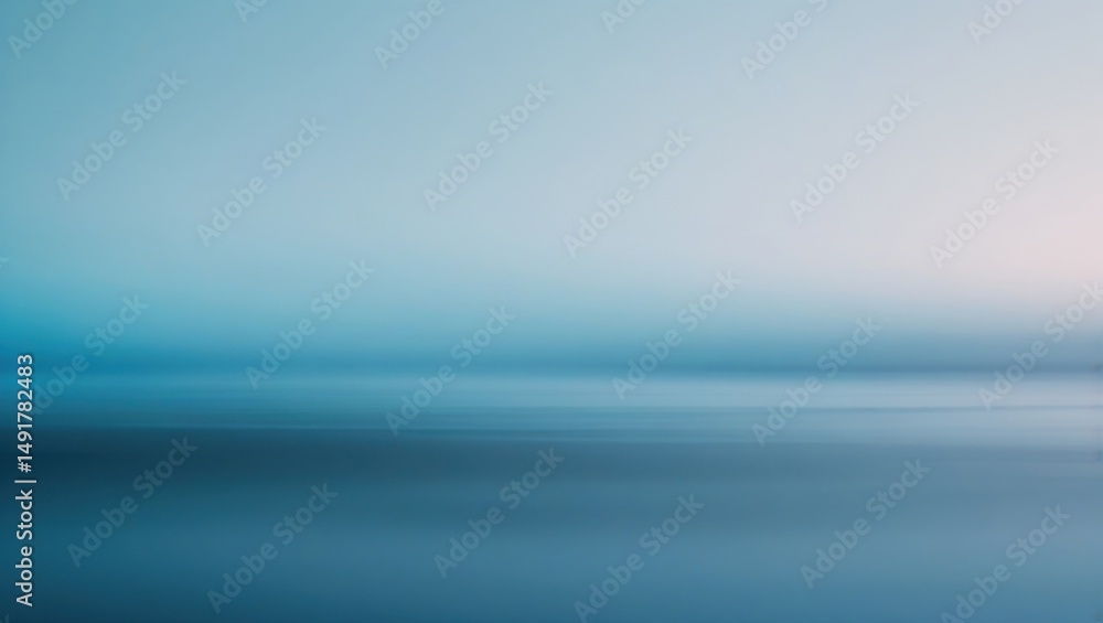 Poster abstract gradient background in shades of blue and white creating a serene and calming effect, perfe