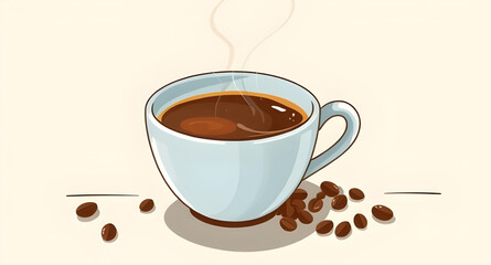 Obraz premium coffee vector