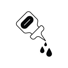 Lubricant Vector icon