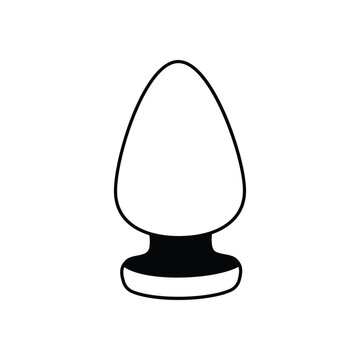 Butt Plug Vector icon