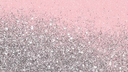 Delicate ombre glitter background