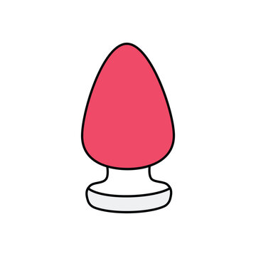 Butt Plug Vector icon