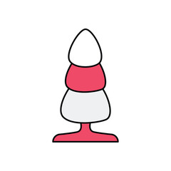 Kegel Balls Vector icon