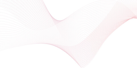Fototapeta premium Abstract wave blend stripes lines white background. Vector curve line pattern mesh. Technology lines flow and motion energy blend. 