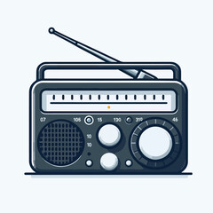 retro radio cassette player