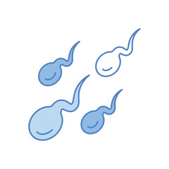 sperm Vector icon