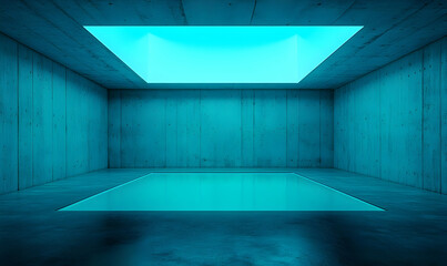 Modern Minimalist Interior Design with Bright Sky Lighting