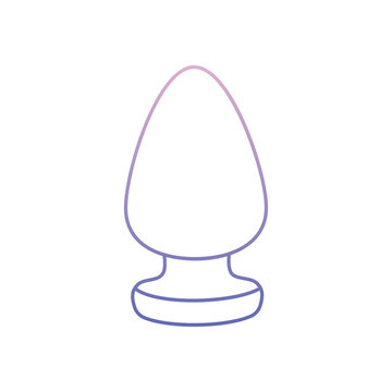 Butt Plug Vector icon