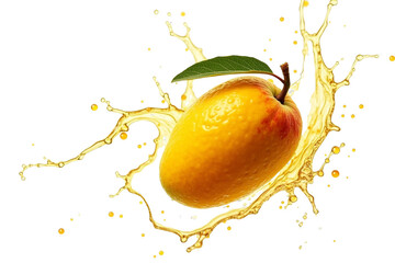 lemon in water splash