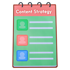 Obraz premium A notepad with 