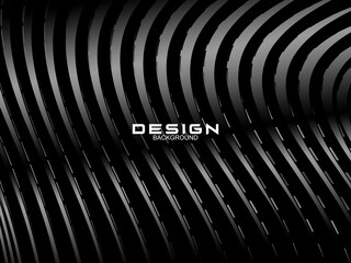 Black background with luxury gradient abstract lines.