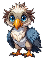 eagle owl vector illustration