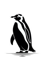Fototapeta premium Abstract Penguin Illustration