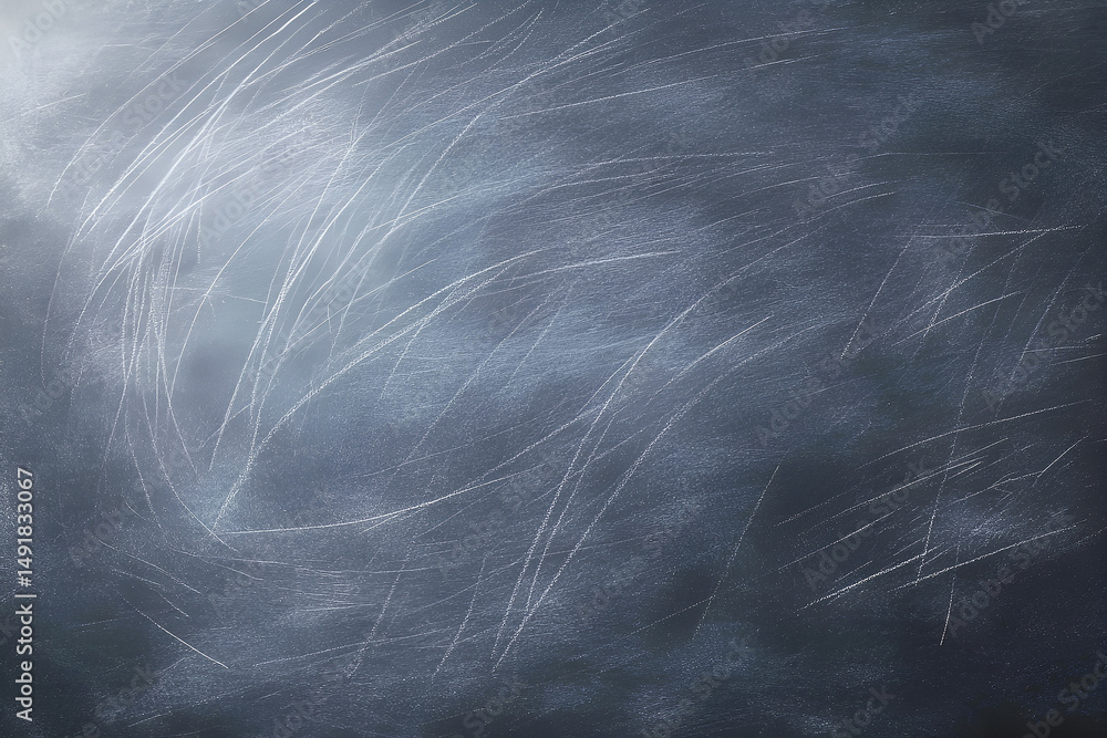 Poster abstract textured dark blue background with scratches and lines creating an artistic aesthetic suita