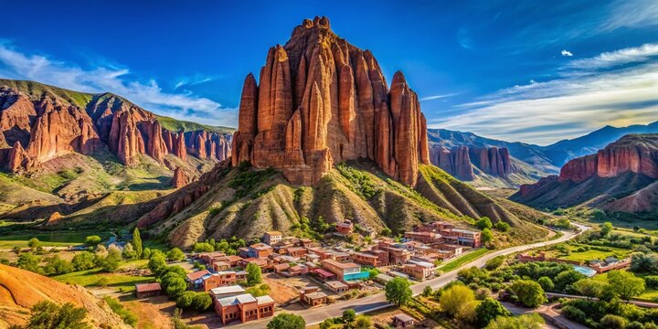 Majestic Torre de David Rock Formation, Chochis Village, Bolivia - South American Adventure