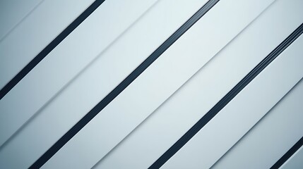 Fototapeta premium Abstract design with black straight lines on a white background, minimalistic and modern, suitable for creative and artistic projects.