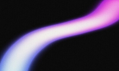 Abstract neon glowing gradients shape background, pink purple blue black color abstract grainy backdrop design, dark glowing color wave webpage header, poster, banner