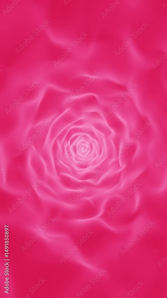 Poster abstract violet red flower pattern vertical animation.