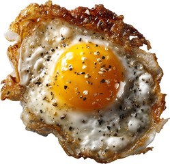 Fried Egg with Glossy Yolk and Crispy Edges