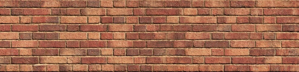 Naklejka premium Rustic Red Brick Wall Texture Background for Design Projects
