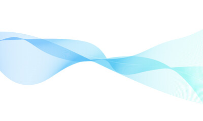 波のような斜めの曲線的な背景 ライン 青