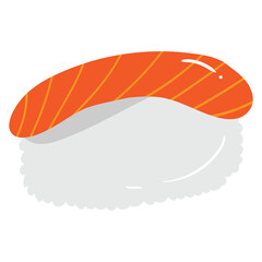 sushi digital illustration