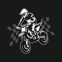 girl on motorcycle motorcycle logo vector illustration of a motorcycle moto x 