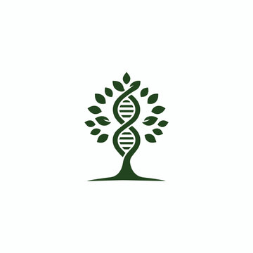 DNA tree logo