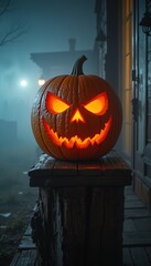 Obraz premium Haunted Halloween Night