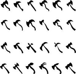 Axe Silhouette Bundle