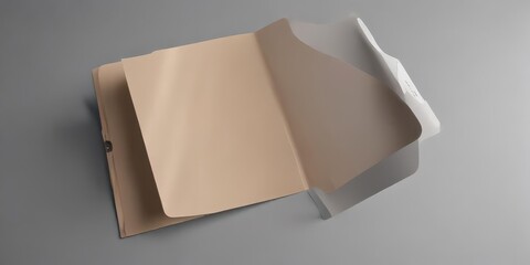 Vector folder mockup, customizable design  Perfect for branding & presentations ,  abstract,  white,  template