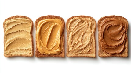 Peanut butter on toast