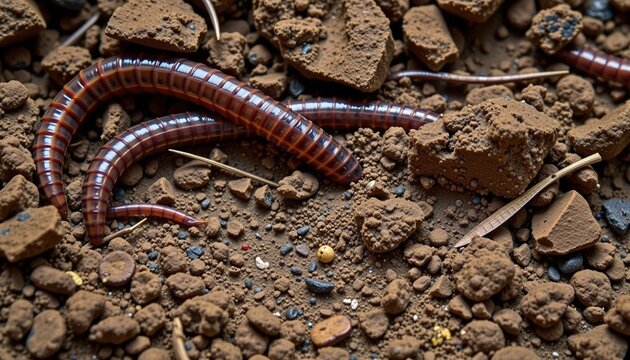 hookworm larvae in contaminated soil.