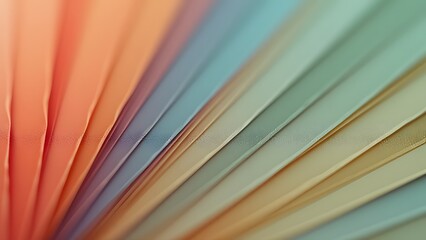Abstract Pastel Color Gradient Stripes Background