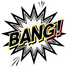 Fototapeta premium comic book explosion