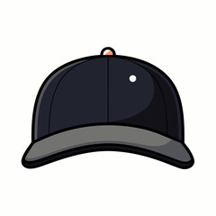 baseball cap vector illustration