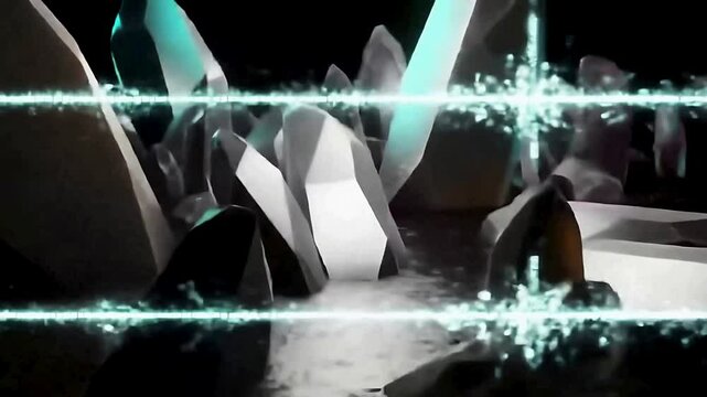 "Abstract Radiowaves: Geometric Patterns in Motion"

