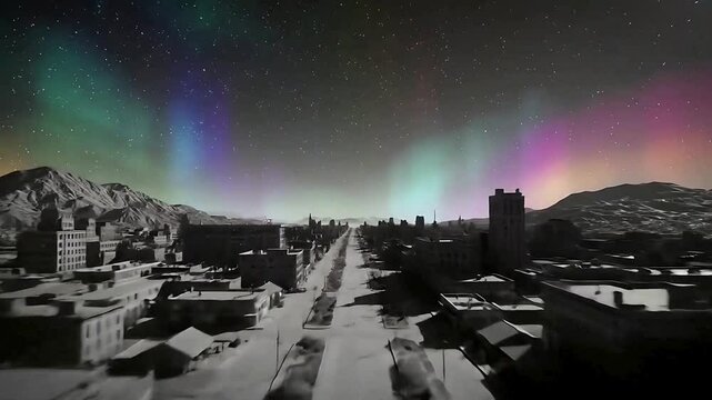 city in the night