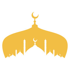 Mosque Vector and Islamic Decoration