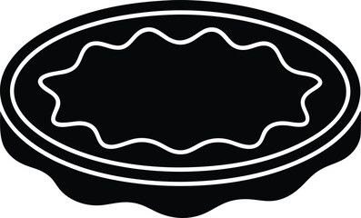 Tide Pool Icon Outline Vector illustration