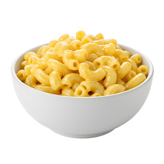 Creamy Macaroni and Cheese in a White Bowl