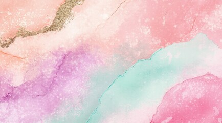 Obraz premium Abstract fluid art in pastel colors
