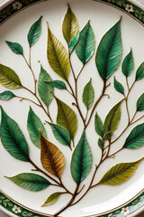 green leaves background