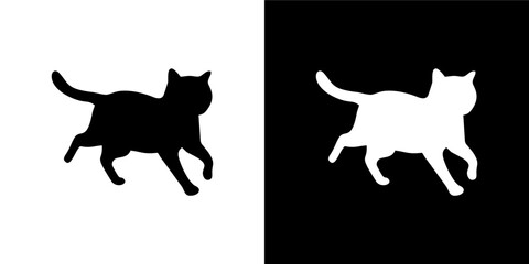 Standing Cat with Ears Up Variation  © iChan Design